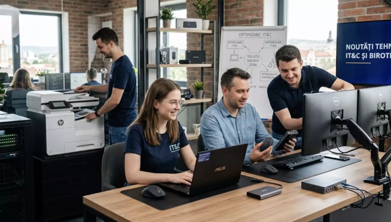 Tehnologia viitorului la tine în birou: Noile soluții IT&C pentru productivitate maximă